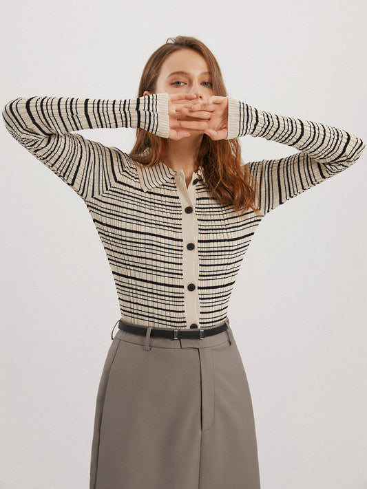 Top met lange mouwen