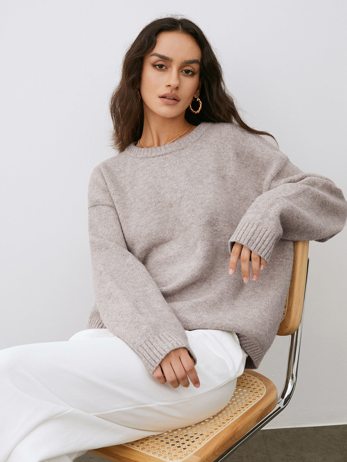 Lichtgewicht pullover trui