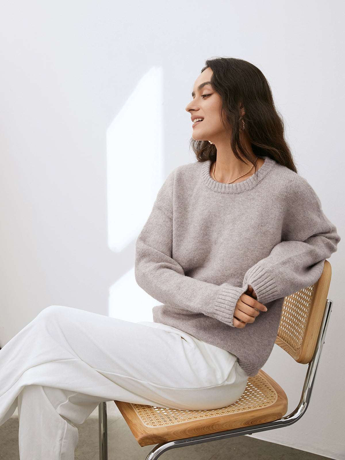 Lichtgewicht pullover trui