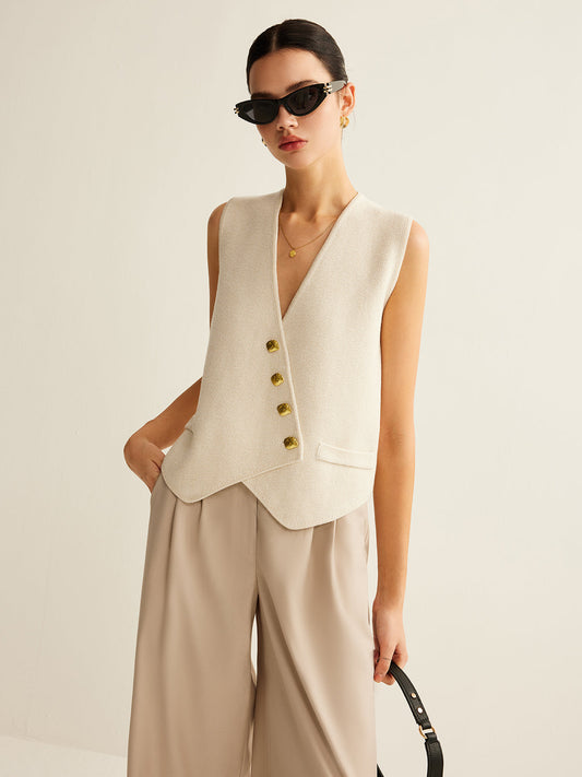 Blazer zonder mouwen